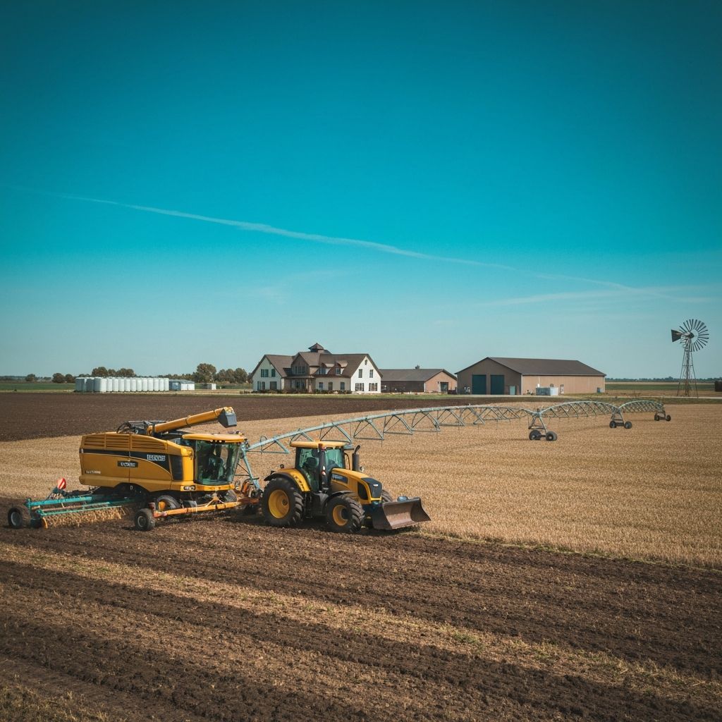 Modern agricultural production and farming operations